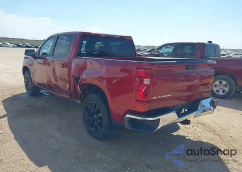 2022 Chevrolet Silverado 1500 2Wd Short Bed Lt из США, поврежденный, VIN 3GCPACED1NG604751
